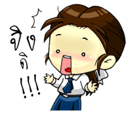 3 Thai Convent School Girls sticker #8776909