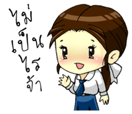 3 Thai Convent School Girls sticker #8776914