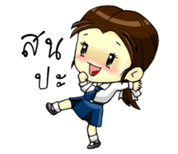3 Thai Convent School Girls sticker #8776922