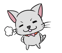 Cute Chartreux-chan sticker #8777209
