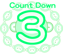 A Happy New Year 2016 with Monkey sticker #8777391