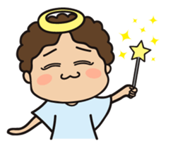 The heart lips boy and his friends. sticker #8777436