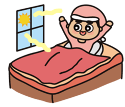 The heart lips boy and his friends. sticker #8777440