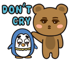 The heart lips boy and his friends. sticker #8777448