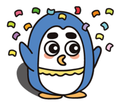 The heart lips boy and his friends. sticker #8777453