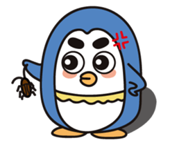 The heart lips boy and his friends. sticker #8777455