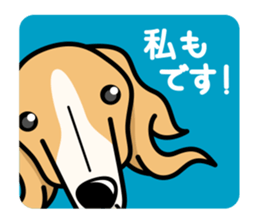 iinu - Borzoi sticker #8778363
