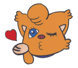 Anthony the cat sticker #8778867