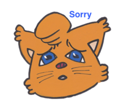 Anthony the cat sticker #8778881