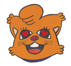 Anthony the cat sticker #8778883