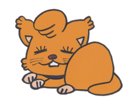 Anthony the cat sticker #8778889