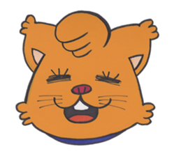 Anthony the cat sticker #8778891