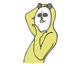 Bothersome panda sticker #8779058