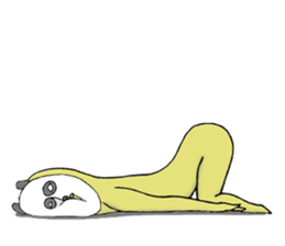 Bothersome panda sticker #8779083