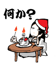 Scary girl3 sticker #8779219