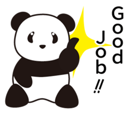 Panda named Ueno.4 sticker #8780234