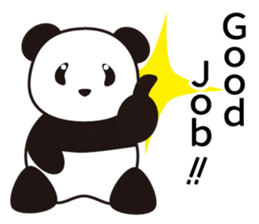 Panda named Ueno.4 sticker #8780234