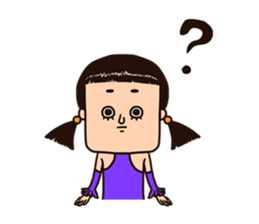 People with bobbed hair 3 sticker #8780489