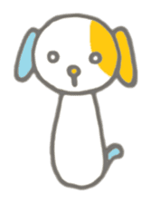 Buchi,the lop-eared dog sticker #8780827