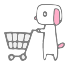 Buchi,the lop-eared dog sticker #8780847