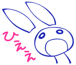 Shirome no Usagi sticker #8781107