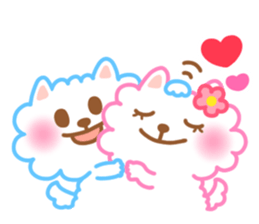 Daily conversation of Pom and Pome sticker #8781363