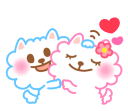 Daily conversation of Pom and Pome sticker #8781363