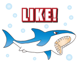 The Shark Paradis sticker #8781560