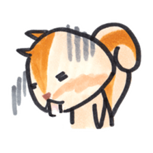 The Cute Squirrel sticker #8781597
