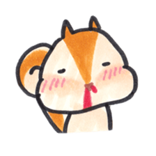 The Cute Squirrel sticker #8781606