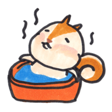 The Cute Squirrel sticker #8781611