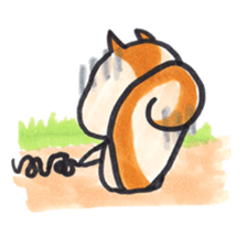 The Cute Squirrel sticker #8781613