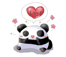 Bamboo friends sticker #8782061