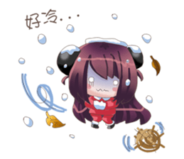 Bamboo friends sticker #8782072