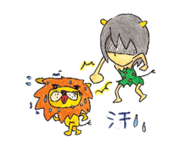 Ren doesn't hear a story at all and Ran. sticker #8782345