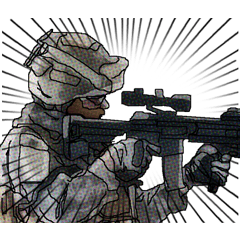 FPS Military StickerII