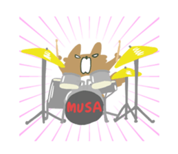 giant flying squirrel Sticker sticker #8782710