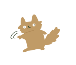 giant flying squirrel Sticker sticker #8782715