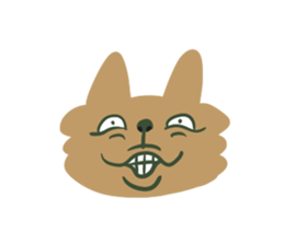 giant flying squirrel Sticker sticker #8782717