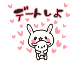 love-rabbit 6 sticker #8782784