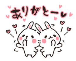 love-rabbit 6 sticker #8782789