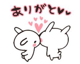 love-rabbit 6 sticker #8782790