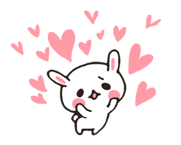 love-rabbit 6 sticker #8782792