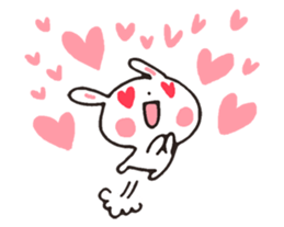 love-rabbit 6 sticker #8782793
