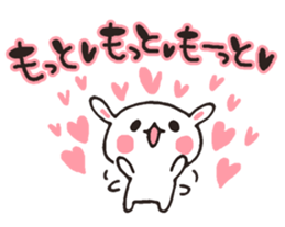 love-rabbit 6 sticker #8782797