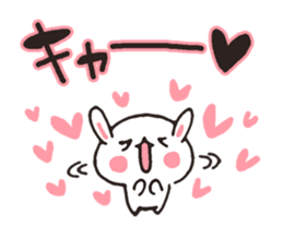 love-rabbit 6 sticker #8782798