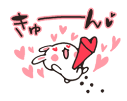 love-rabbit 6 sticker #8782799