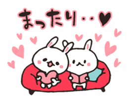 love-rabbit 6 sticker #8782802