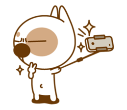 Nurungee_ver.2_cynical Dog sticker #8783626