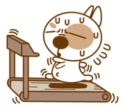 Nurungee_ver.2_cynical Dog sticker #8783657